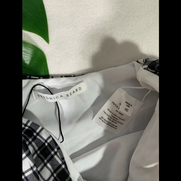 NEW $148 Veronica‎ Beard Azoia Checkered Bikini Bottoms [ SZ XS ] - Picture 9 of 12